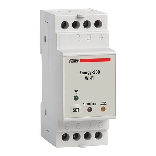[VE794600] Contatore energia elettrica Energy-230 Wi-Fi monofase | VEMER | VE794600