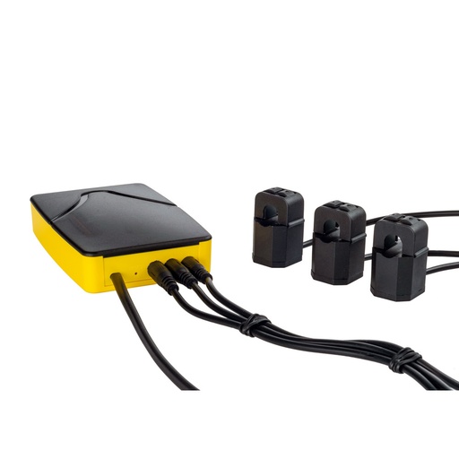 [WIBEE-BOX-3P100] wibeee Box Trifase | Monitoraggio wifi consumi trifase con 3 sensori TA 100A cloud 4 anni incluso