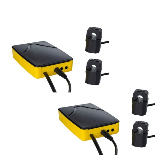 [WIBEE-BOX-PV3P] wibeee Box Fotovoltaico trifase | Monitoraggio wifi consumi e produzione con 6 sensori TA 60A cloud 4 anni incluso