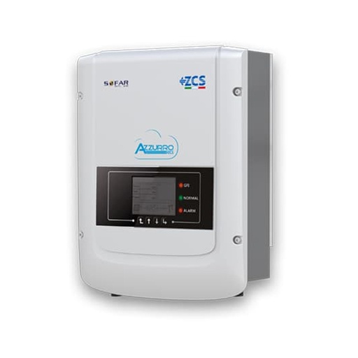[ZS1-4000TLM] Inverter fotovoltaico di rete 4kW 2xMPPT | ZS1-4000TLM | Azzurro Zucchetti