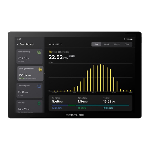 [FLOW-TAB] Tablet PowerInsight per Power Ocean |  FLOW-TAB
