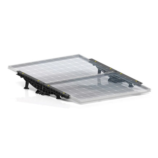 [SOPHIA-FIX-4] Sistema di fissaggio SOPHIA FIX 2-4 pannelli per tetto inclinato fissato
