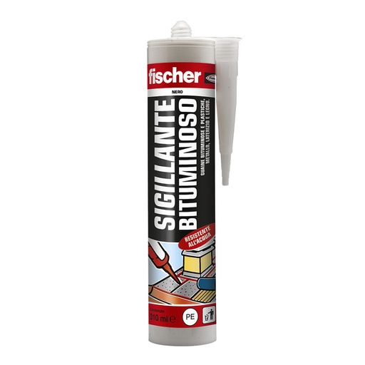 [FS553127] Sigillante Bituminoso SB Nero | cartuccia da 280 ml | FISCHER